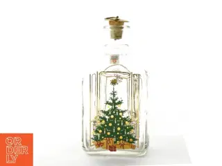 Karaffel til julesnaps fra Holmegaard (str. 19 x 9 cm)