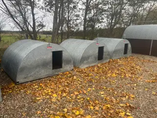 Grisehytter 5,6m2 fuldisoleret 