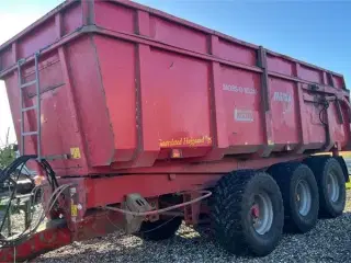 Morsø Mega Line - 3 akslet tipvogn Fransk bagsmæk