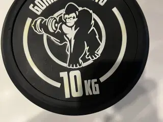 Gorilla sport- håndvægt - 10 kg.