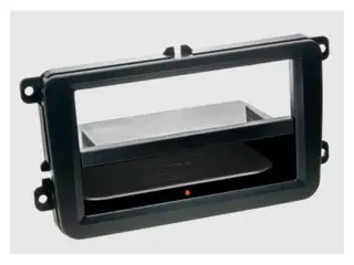 2-DIN ramme med QI ladning til Seat/Skoda VW