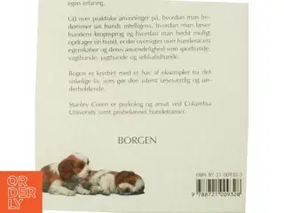 Din intelligente hund : en guide til din hunds tanker, følelser og personlighed af Stanley Coren (Bog)