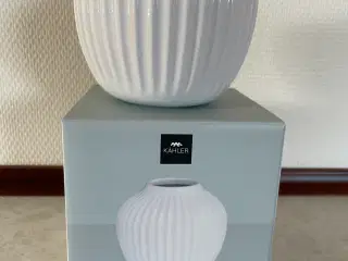 Kähler vase, hvid