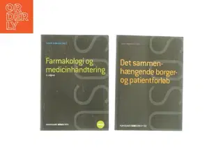 Farmakologi og medicinhåndtering 1 udgave og Det sammenhængende borger- og patientforløb (bog)