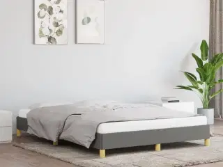 Sengeramme uden madras 140x200 cm stof mørkegrå