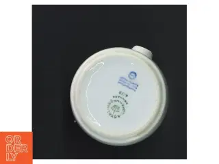 Hvidpot flødekande fra Royal Copenhagen (str. 6x7 cm)
