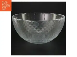 Smuk Glasskål fra Holmegaard (str. Ø 22 cm)