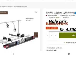 Sawiko Cykelholder (halv Pris)
