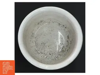 Dekorativ krukke med frugtmotiv (str. 7x8 cm)