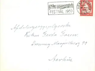 Festival 1959. TMS-stempel