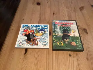 Muldvarpe Bøger / Dvd.