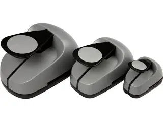 Lag-på-lag stansejernssæt, 3 størrelser, 3 stk.