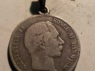 Dansk mønt som vedhæng 