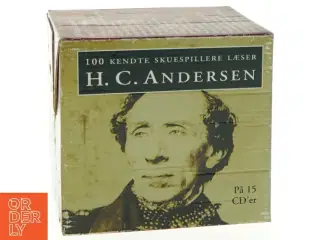 H.C. Andersen Lydbøger CD Samling (str. 13 x 14 x 14 cm)