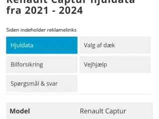 Renault captur plug-in 2021