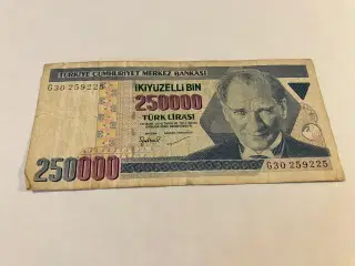 250000 Lirasi Turkey