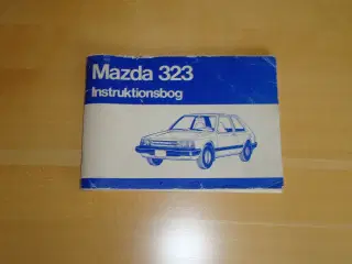 Instruktionsbog Mazda 323