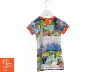 Børne T-shirt med dyreprint fra Molo (str. 80)