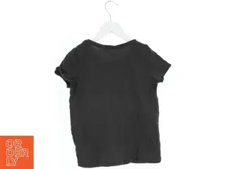Sort T-shirt med enhjørning fra H&M (str. 140)