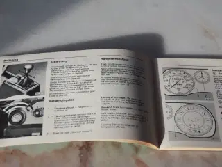 Instruktionsbog Audi 80 veteranbil