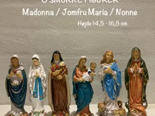 6 flotte Madonna / Nonne / Jomfru Maria 