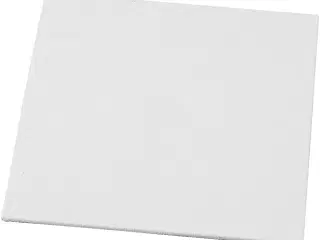 Malerplade, str. 15x15 cm, tykkelse 3 mm, 280 g, hvid, 1 stk.