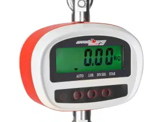 Kranvægt – 300 kg / 0,05 kg – LCD – fjernbetjening