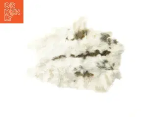 Hvid kaninpels (str. 41x35 cm)