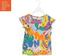 Farverig kortærmet T-shirt fra H&M (str. 134)