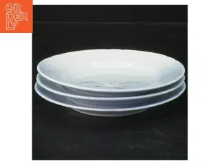 Porcelænstallerkener fra mågestellet fra B&G (str. 15 cm)