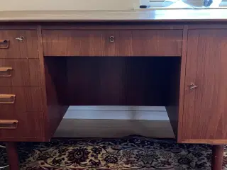 Retro Skrivebord i teak