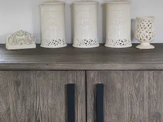 Vintage keramik krukkesæt 