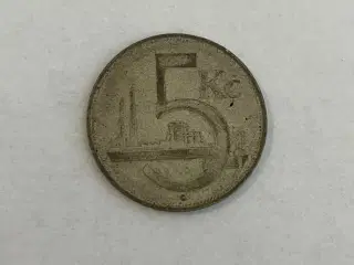 5 Korun 1929 Czechoslovakia - Silver
