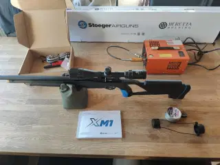 PCP luftgevær Stoeger XM1 combo kit