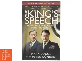 'The kingś speech' af Mark Logue (bog)