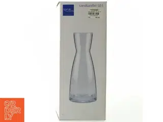 Karafel/vase fra Lyngby Glas (str. 26 x 11 cm)