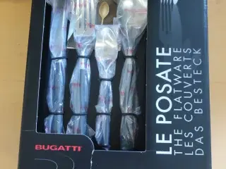 4 stk. BUGATTI Athena Nero Scat.C/Fin bestik