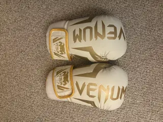 Venum kickBokseudstyr Sæt Hvid guld
