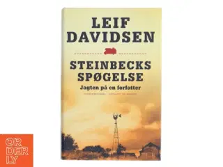 Steinbecks spøgelse : jagten på en forfatter : rejseerindringer af Leif Davidsen (Bog)