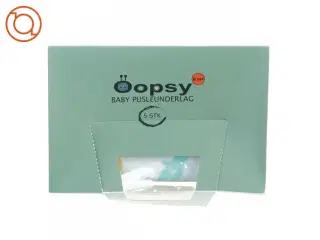 Baby pusleunderlag fra oopsy (str. 19 x 13 cm)