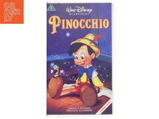 Pinocchio VHS fra Disney