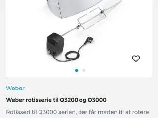 Weber rotisserie til 3000 serien