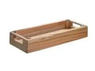 5 stk. Bestik Bakke Teak B300 x D118 x H48 mm WOOD by KEN STORKØKKEN