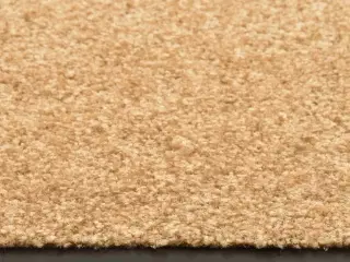 Vaskbar dørmåtte 60x90 cm cremefarvet