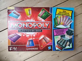 Monopoly Elektronisk Bank Brætspil