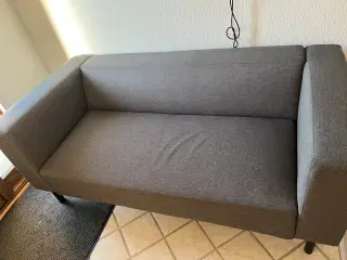 To personers sofa