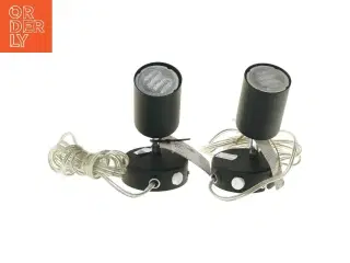 Sæt af sorte spotlamper fra Nordlux (str. 15 cm)