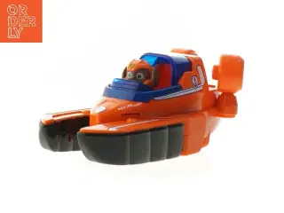 Leketøj, Paw Patrol Zuma figuren med hovercraft fra Paw Patrol (str. 9x21x9,5 cm)