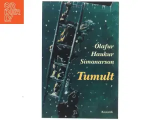 Bog &#39;Tumult&#39; af &#211;lafur Haukur S&#237;monarson fra Amanda