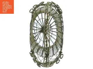 Fil de Fer Flettet Metal kurv (str. 17 x 20 cm)
